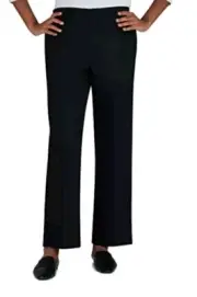 Alfred Dunner Petite Polyester Pull On Pants Short Length 8P