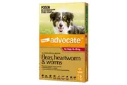ADVOCATE DOG LARGE RED 10-25KG 6PACK