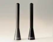 Agency Power AP-UNI-600BLK Short Antenna ALUMINUM BLACK (for: Honda)