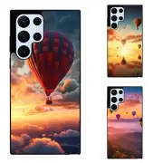 Anti scratch Cover sky air balloon sunset For Samsung S7 S8 S9 S10 S20 Plus Lite