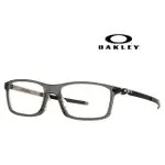 二手OAKLEY 奧克力 A PITCHMAN 亞洲版光學鏡框 OX8096 06 透灰框金屬鏡臂 公司貨