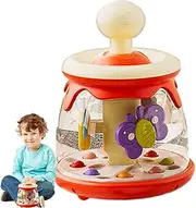 Suction Cup Toys - Rotating Spinner Toy for Babies | Press Carousel Sensory Toy for | Early Education Activity Toy, Tumble Play for Preschool Kids, Baby Development Toy