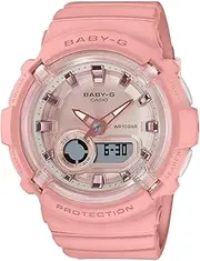 [Casio] Baby-G BGA280-4A Womens Gold Analog/Digital Watch with Peach Band