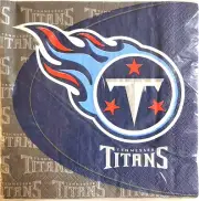 TENNESSEE TITANS NFL Lunch Napkins 16 per pack FREE Ship - NEW