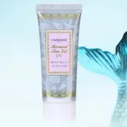 Sunscreen Brightening CANMAKE Mermaid Skin Gel UV SPF 50+ PA++++40g 01 Clear
