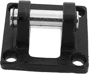 Generic Air Cylinder Rod Pivot Clevis Standard Pneumatic Mounting Plate Iron Construction Versatile Base Bracket