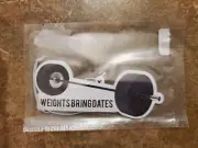 Manly Air air freshener for cars and trucks Weights design Cologne scent