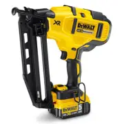 DeWalt XR BRUSHLESS FINISHER NAILER KIT DCN660P2-XE 18V +5.0Ah Battery & Charger
