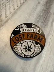 KIVA cannabis 420 - Collectible Enamel Hat Lapel Pin