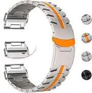 [PTLYE] 22mm 26mm Stainless Steel Strap For Garmin Fenix 8/E/7 7x/6 6X/5X QuickFit Metal Bracelet Watch 3HR Tactix Epix Band