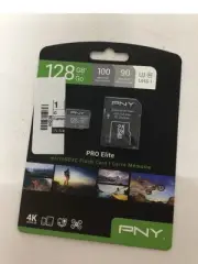 PNY 128gb Pro Elite Prime MicroSDXC card memorey adaptore (44238)
