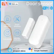 Tuya Smart Door Sensor WiFi & Zigbee Window Alarm, Alexa & Google Compatible