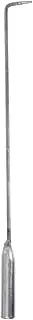 Yardenfun Outdoor/Indoor BBQ Hook Camping Fireplace Poker Tool Fire Pit Tongs Long Handheld Fire Poker Stick for Coal Briquettes