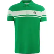 Sergio Tacchini Polo Shirt Mens Small Young Line Jolly Green