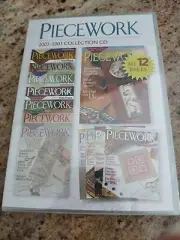 PieceWork 2002 - 2003 Collection CD by Interweave (CD-ROM) New Sealed