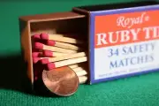 Penny Thru Matchbox Magic Trick, New, Watch Video Demo, w/Tutorial, Pentro Penny