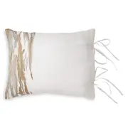 Donna Karan Seduction Collection Sheer Embroidered & Beaded Decorative Pillow, 16 x 20