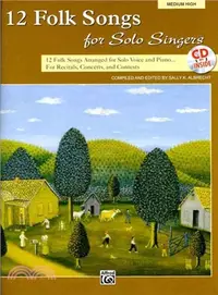 在飛比找三民網路書店優惠-12 Folk Songs for Solo Singers