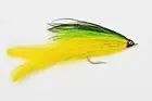 Saltwater Fly Fishing Flies - 2 Lefty’s Deceivers - #2/0 Green/Yellow