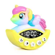 Kids Alarm Clock, Digital Alarm Clock for Kids Bedroom, Cute Unicorn Wake Up