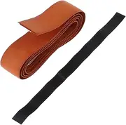 NC Leather Premium Racquet Grip Tennis Racket Tape Brown