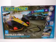 Scalextric C1423TF Formula E World Championship 1/32 Sc Slot Car Set w/ 2 Cars