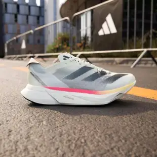 【adidas 愛迪達】ADIZERO ADIOS PRO 3 跑鞋(IG6442 跑鞋 輕量 慢跑鞋)