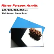 Mirror Perspex Acrylic Sheet Plate Reflective PMMA Plastic Panel 2mm 3mm Thick