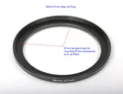 Step Up Adapter Ring 58mm-67mm 58-67 mm for Camera Lens Filter UV CPL ND GND