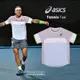 Asics 短袖上衣 Tennis Tee 男款 紫 藍 透氣 緹花布 彈性 運動 網球 短T 合身 2041A244501