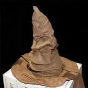 Fashion Movies Witch Wizard Hat Potters Sorting Hat Leather Halloween Party Prop