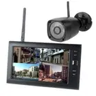 US Plug 100-240V Wireless Security Camera DVR System With 720P Camera & 7in GS0