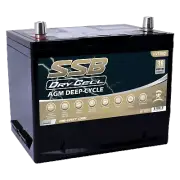 HVT-50D 12V 60ah AGM Battery DEEP CYCLE Optima D34 EQUAL 4WD CARAVAN MARINE