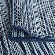 Waterproof Rug for Outdoor and Indoor Use, Various Sizes up to 9x13ft, Garden Patio Mat Waterproof Large Camping Reversible Plastic Deck Area Coverage Rugs (Sky, 5x7ft - 150x210cm)
