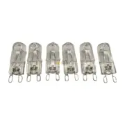 6X AEG OVEN HALOGEN LAMP LIGHT BULB GLOBE|40W|SUITS: AEG 944087007
