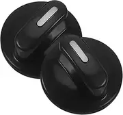 TOBBOMEY Plastic Timer Knob for Grill Gas Stove Control Knob for Electric Oven D-Shaped Easy Installation