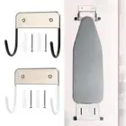 Home Ironing Board Holder Wall Hanging Ironing Hook Wall Mounted for Laundry
