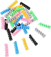 30pcs Data Cable Protective Sleeve Charging Cable Protectors Data Lines Protector Silicone Cable Protector Phone Cord Protector Silicone Charger Protector Cute Cable Protector