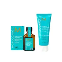 在飛比找Yahoo奇摩購物中心優惠-Moroccanoil 摩洛哥優油25ml + 優油高效保濕