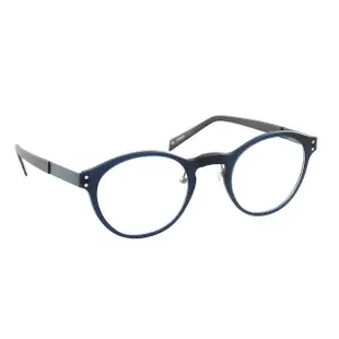 【nine 眼鏡】丹麥設計日本手工製造 3rd系列光學眼鏡-(藍 3rd 2430 BLU)