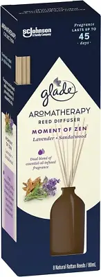 Aromatherapy Reed Diffuser, Infused with Essential Oils, Lavender and Sandalwood