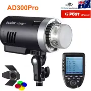 Godox AD300Pro TTL HSS Outdoor Flash + BD-10 Barndoor + XPro-C/N/S/F/O Trigger