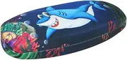 Duggert Hard Shell Case - Children's Case Shark with Metal Hinge | Case for Glasses, Colourful, One size