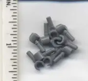 LEGO x 10 Dark Bluish Gray Hand NEW for minifig