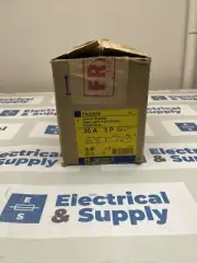 FA32020 Square D FA 3 pole 20 amp 240v Circuit Breaker