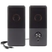 ROSON 2.0 Computer Speakers A-293 Active Stereo Volume Control Headphone Jack