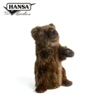 在飛比找蝦皮商城優惠-Hansa 7954-棕熊手偶32公分高