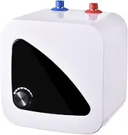 Portable 1500W Mini Electric Tankless Instant Water Heater - 8L Tank, Under Sink for Kitchen Bathroom Wash