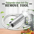 Refrigerator Fridge Drain Hole Clog Remover Set Cleaning Tool + Kit S√. M8A4