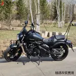 VN650靠背川崎小火神靠背VULCAN S VN650小火神改裝後靠背後尖弓匪幫後貨架